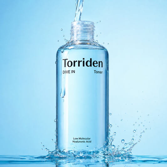 Torriden Dive-in Low Molecular Hyaluronic Acid Toner 500ml Special (60 cotton pads)