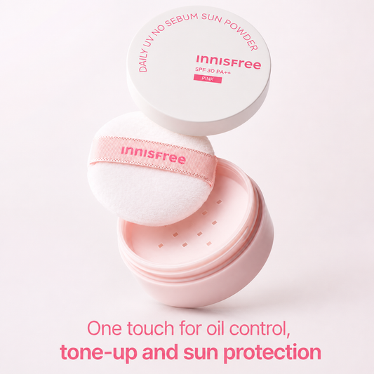 Innisfree Daily UV No-Sebum Sun Powder 4g Special (+ 1 puff)