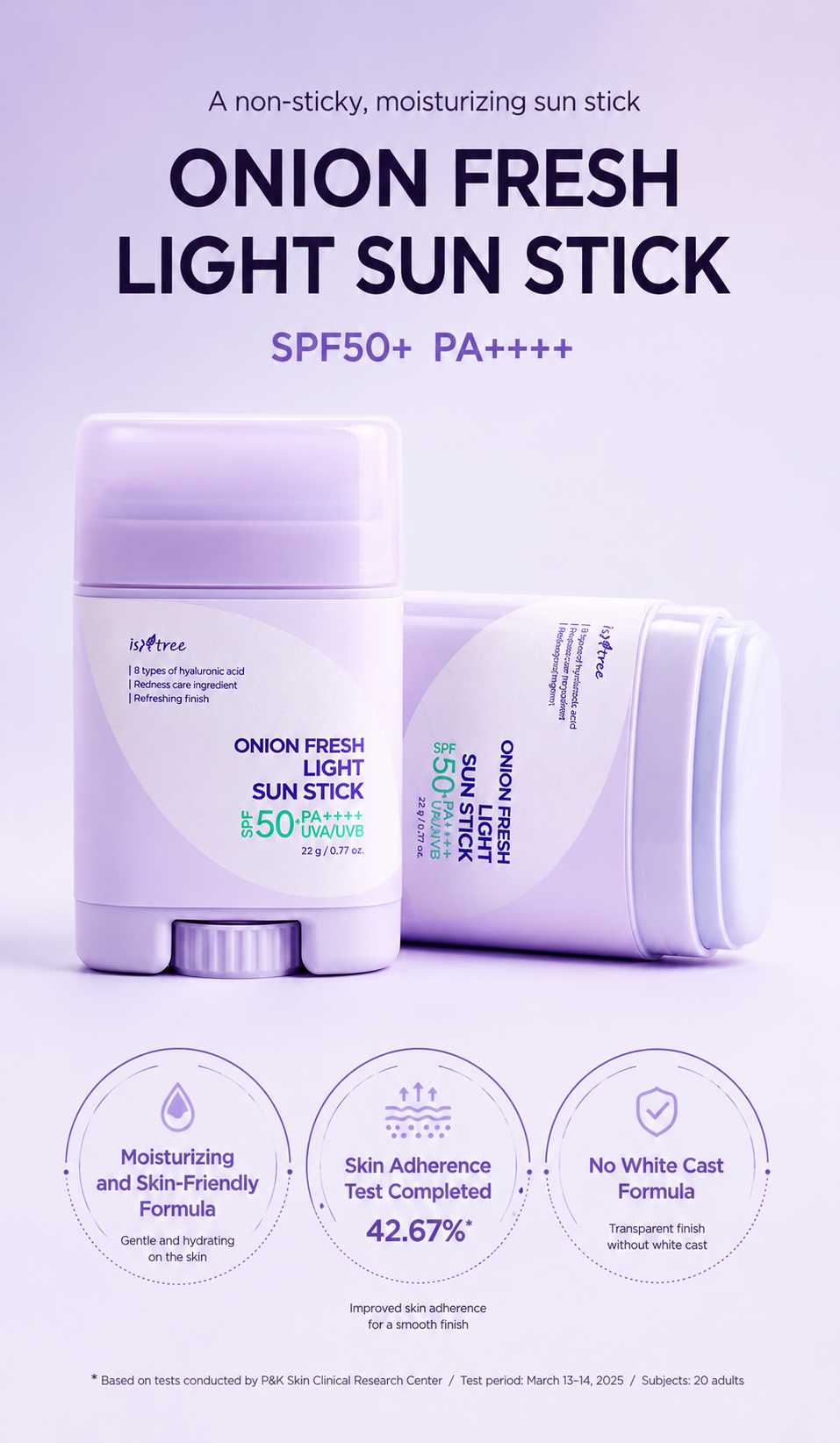 Isntree Onion Fresh Light Sun Stick 22g