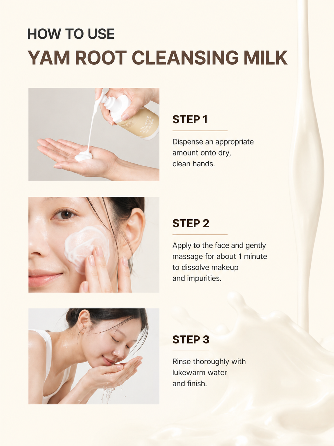 Isntree Yam Vegan Milk Cleanser 220ml