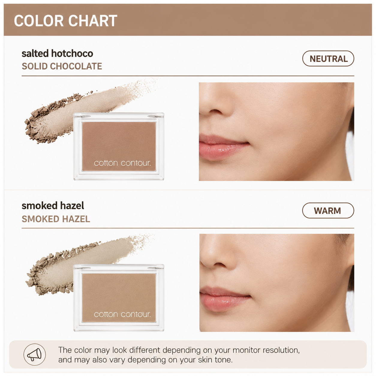 Missha Cotton Contour 4g Salted Hot Chocolate (On)