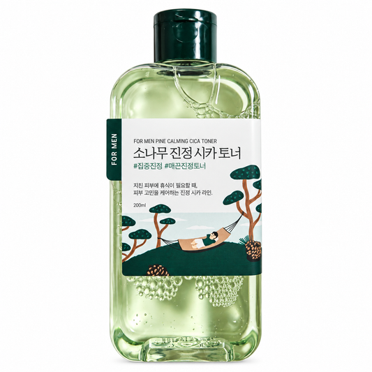 Round Lab for Men Pine Tree Soothing Cica Toner 200ml