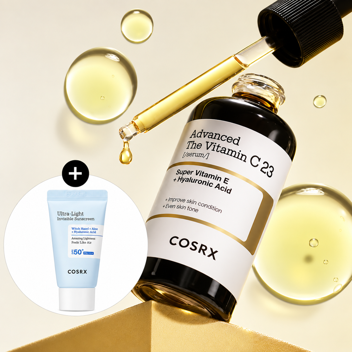 COSRX Advanced Vitamin C Serum 20g special (+Sun Serum 15ml)