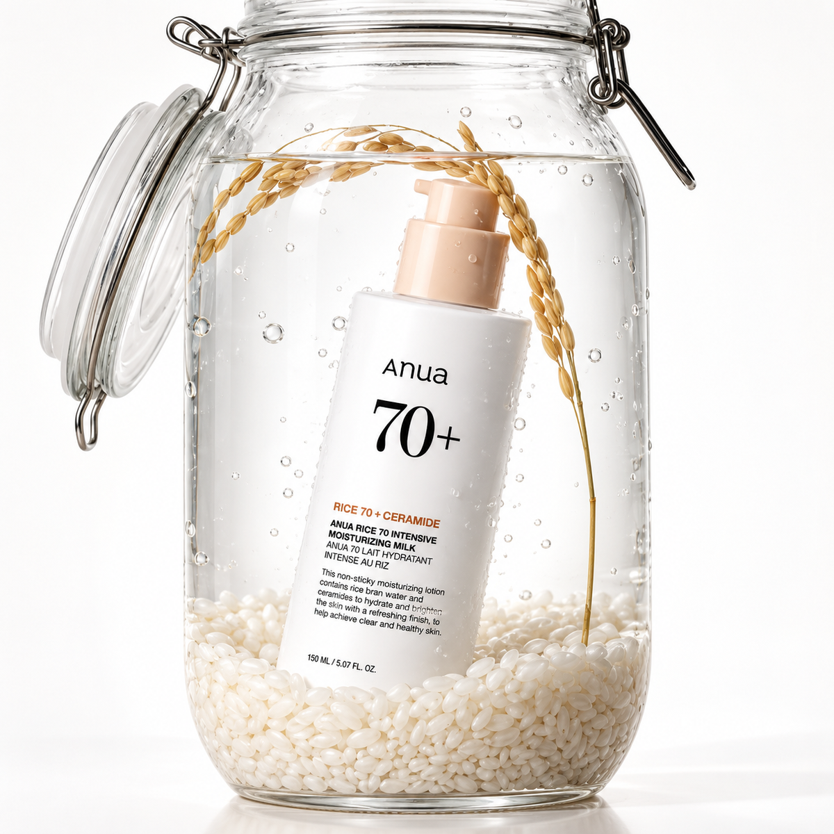 Anua Rice 70 Intensive Moisturizing Milk 150ml