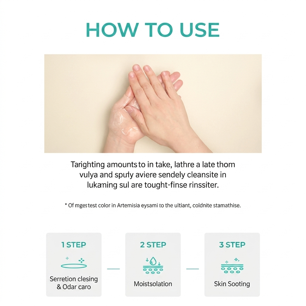 Missha Artemisia Mildly Acidic Feminine Cleanser