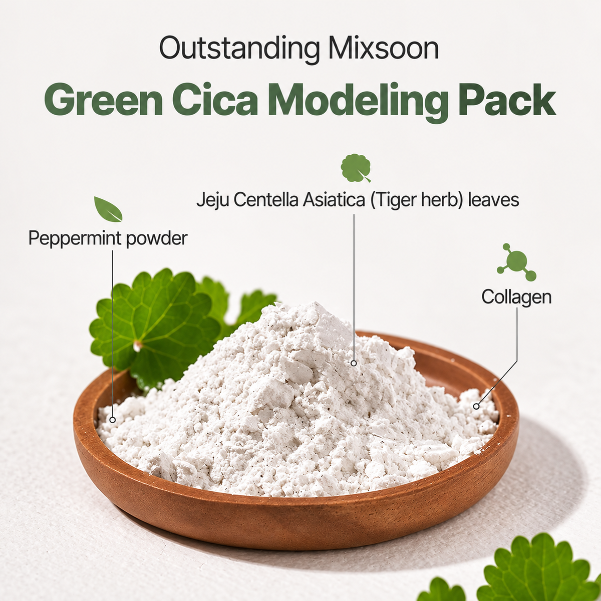 Mixsoon Green Cica Modeling Pack 5pcs