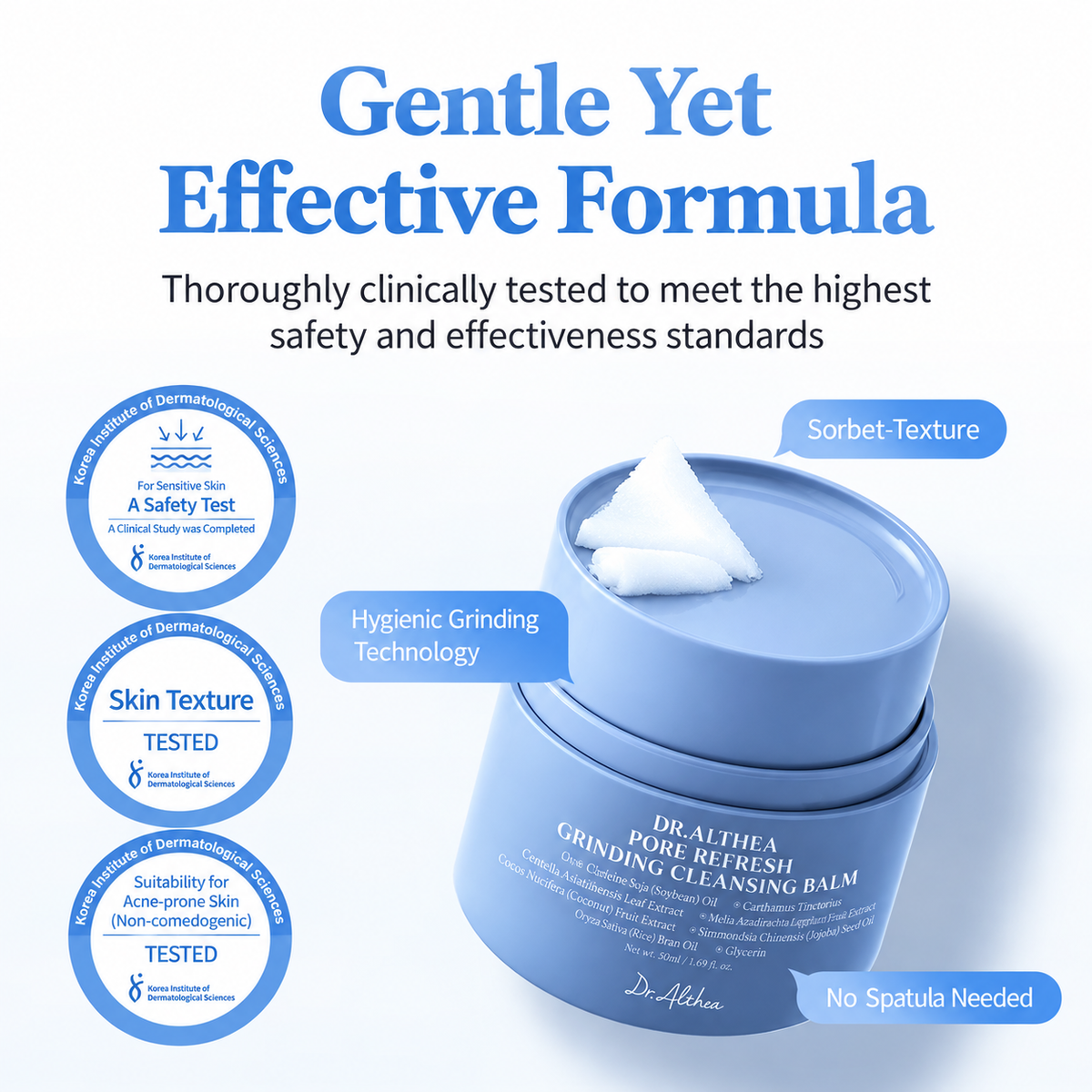 Dr. Althea Pore Refresh Grinding Cleansing Balm 50ml