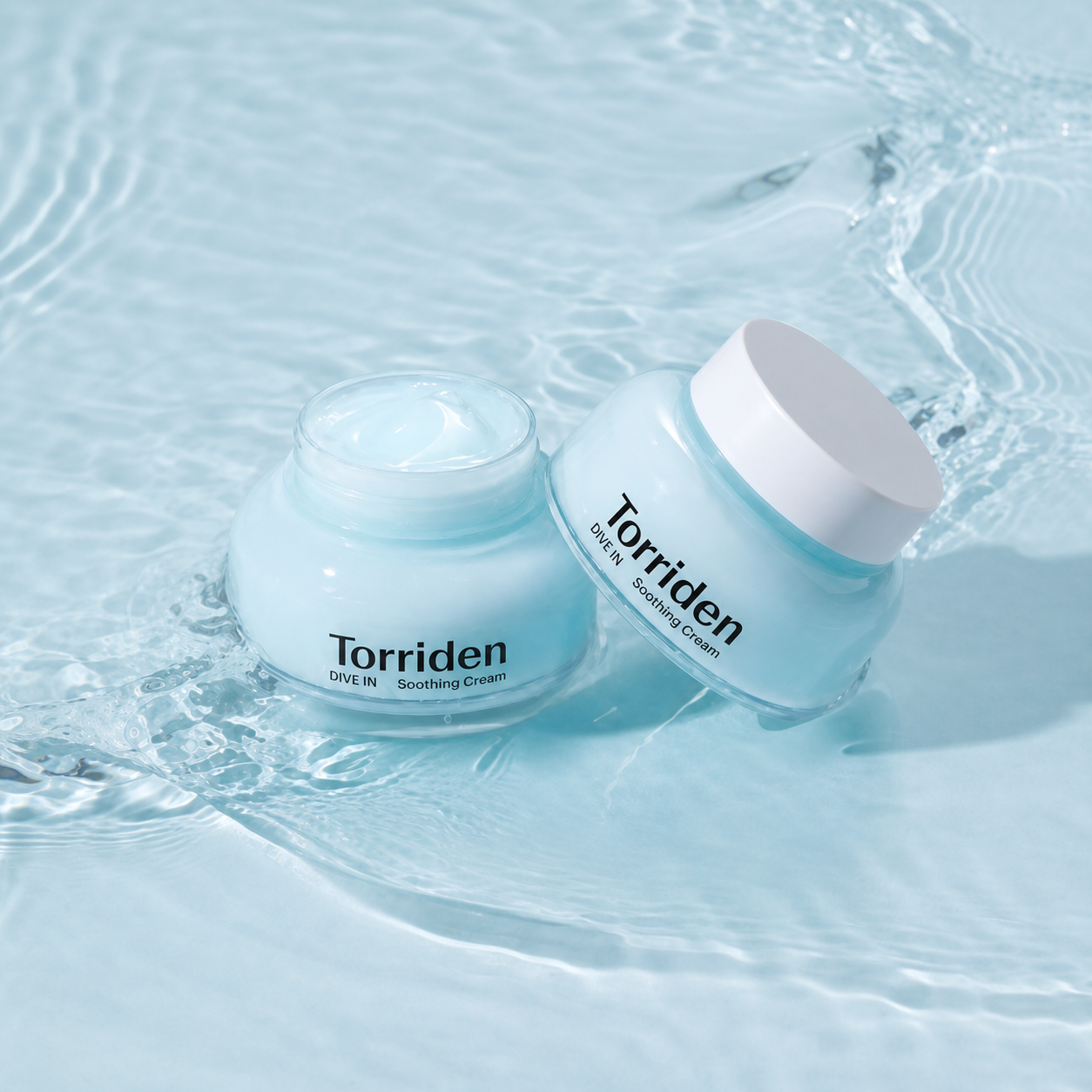 [Double Plan/1+1] Torriden Dive-in Hyaluronic Acid Soothing Cream Double Plan (100ml+100ml)