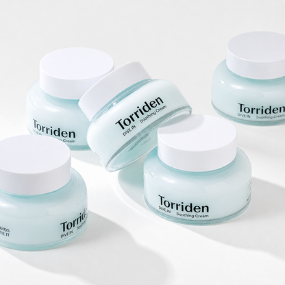 [Double Plan/1+1] Torriden Dive-in Hyaluronic Acid Soothing Cream Double Plan (100ml+100ml)