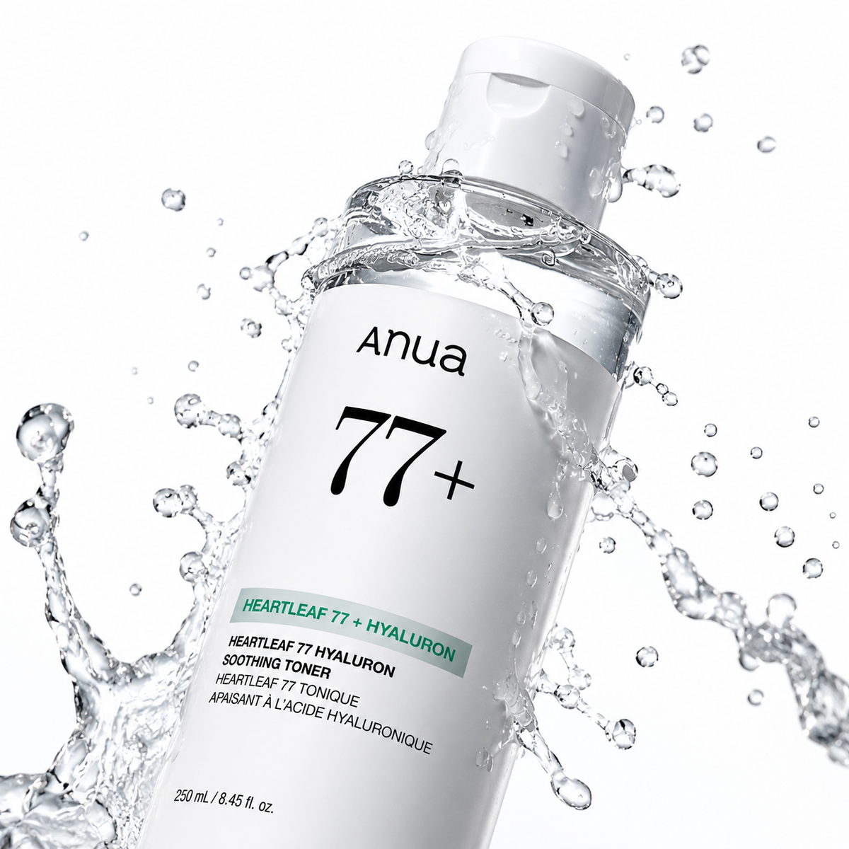 Anua Houttuynia cordata 77 Hyaluronic Moisture Calming Toner 250ml Double Special