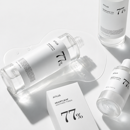 Anua Houttuynia cordata 77 Hyaluronic Moisture Calming Toner 250ml Double Special