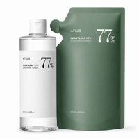 Anua Houttuynia cordata 77 Hyaluronic Acid Moisture Calming Toner 350ml Refill Special Set (+350ml Refill Pack)