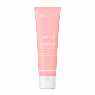 Medicube PDRN pink hyaluronic moisturizing cream 50ml double plan (+ampoule 10ml)