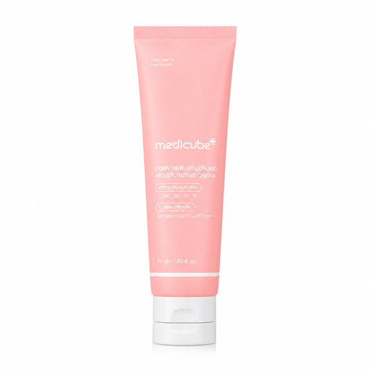[Quick-drying moisturizing cream] Medicube PDRN pink hyaluronic moisturizing cream 50ml double plan (+ampoule 10ml)