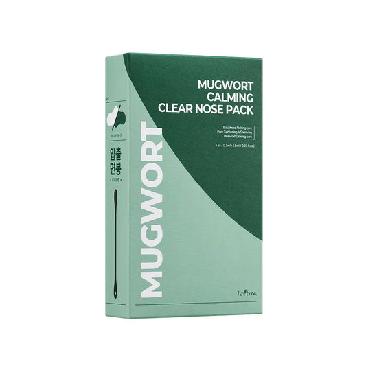 Isntree Mugwort Calming Clear Nose Pack 5 sheets
