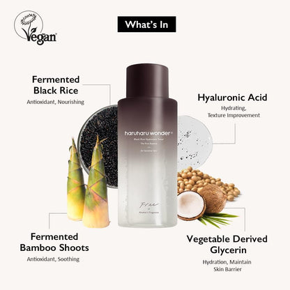 Haru Haru Wonder Black Rice Hyaluronic Toner 150ml Special (+30ml)