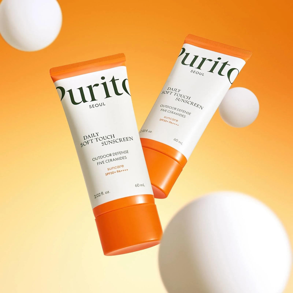 Purito Seoul Daily Soft Touch Sunscreen 60ML Double Plan (+Sun Lotion 15ml)