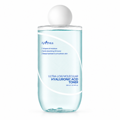 Isntree ultra-low molecule hyaluronic acid toner 300ml