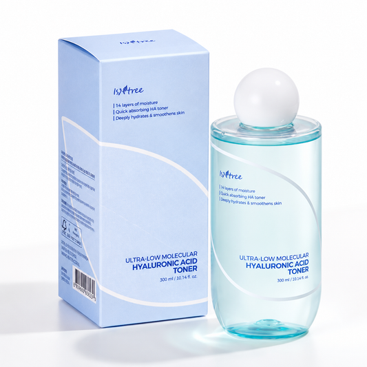 Isntree ultra-low molecule hyaluronic acid toner 300ml