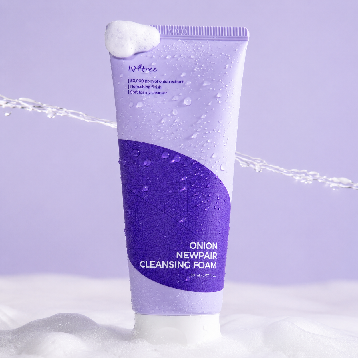 Isntree Onion New Fair Cleansing Foam 150ml 2 packs