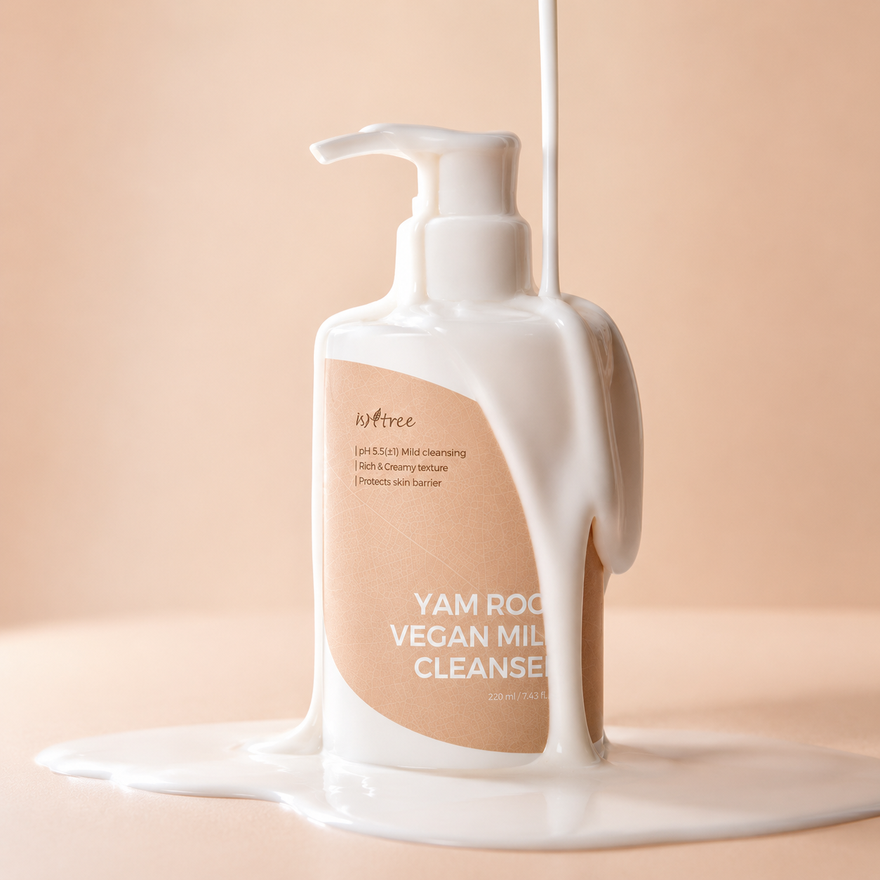 Isntree Yam Vegan Milk Cleanser 220ml