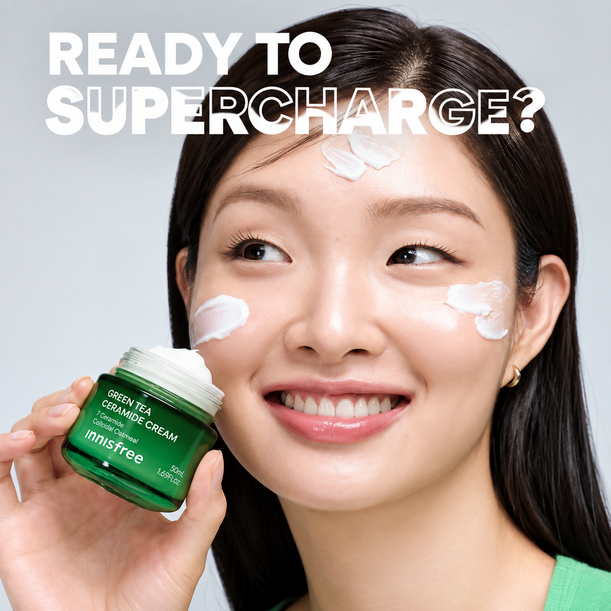 Innisfree Green Tea Ceramide Cream 50ml special (+20ml)
