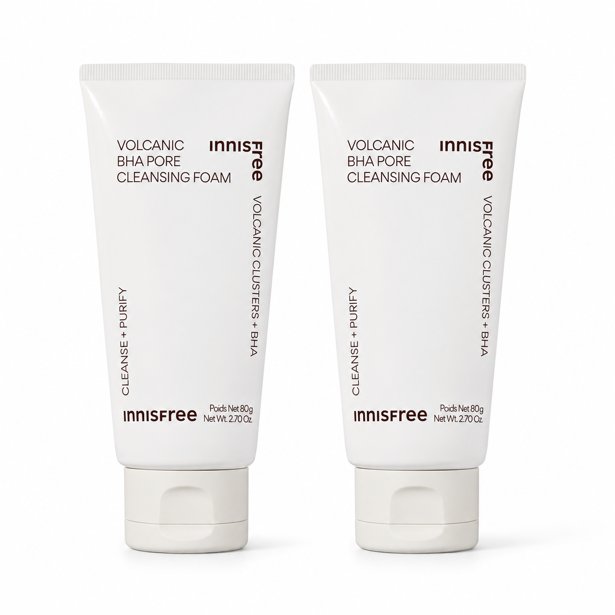 Innisfree Volcanic BHA Pore Cleansing Foam 130g Double Special