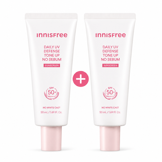 Innisfree Daily UV Tone Up No Sebum Sun Cream 50ml Double Special