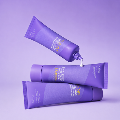 [NEW/3 Color Tone Up] IsnTree Onion New Pair Purple Tone Up Sun Cream 50ml