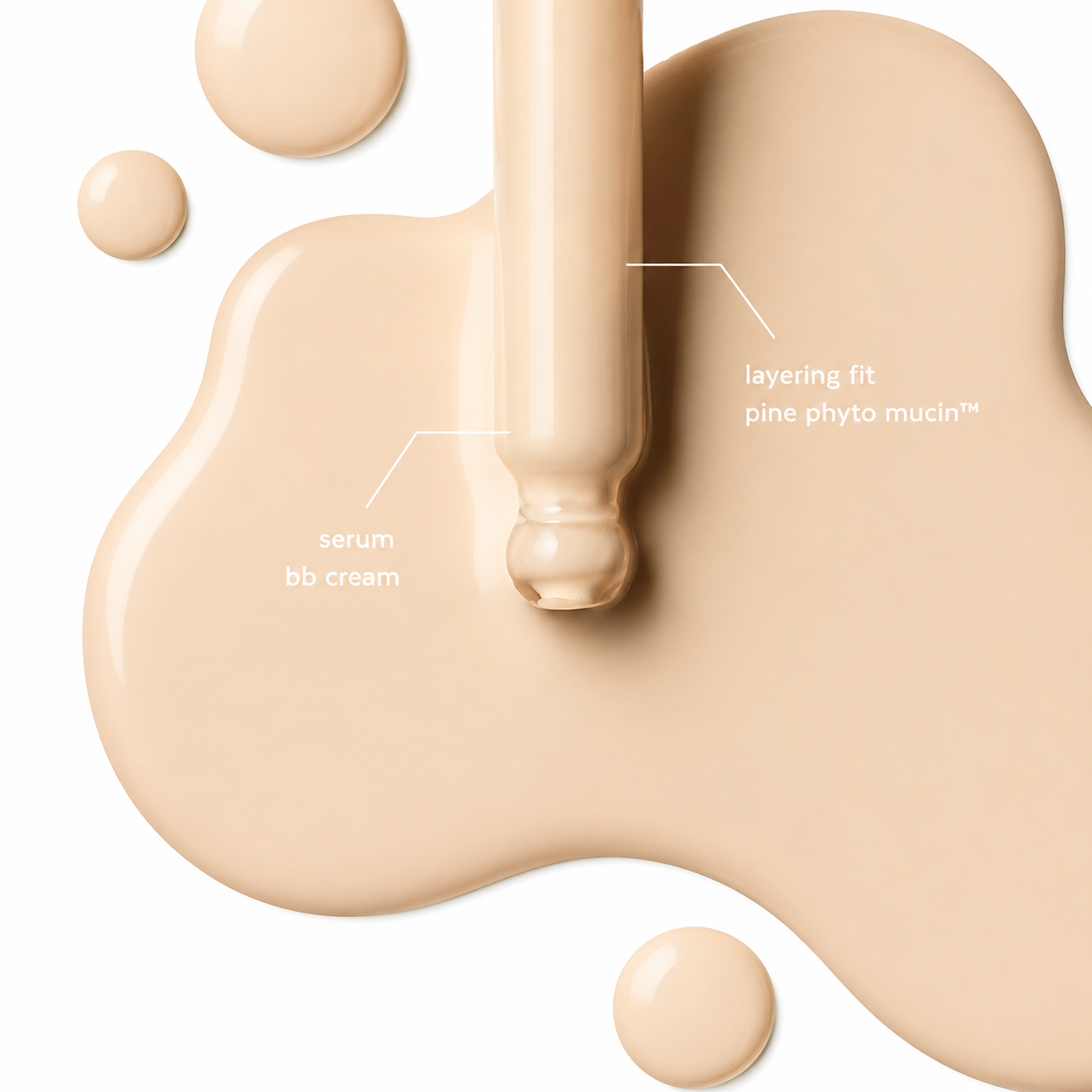 Missha Layering Fit Fine Phytomucin Serum BB Cream 30ml 2 colors