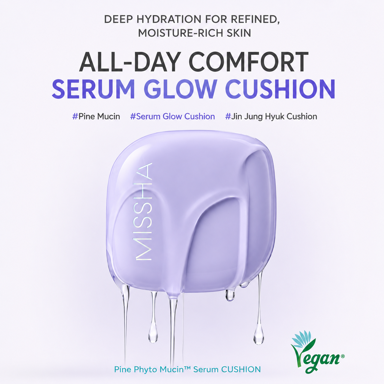 Missha Layering Fit Fine Phytomucin Serum Cushion