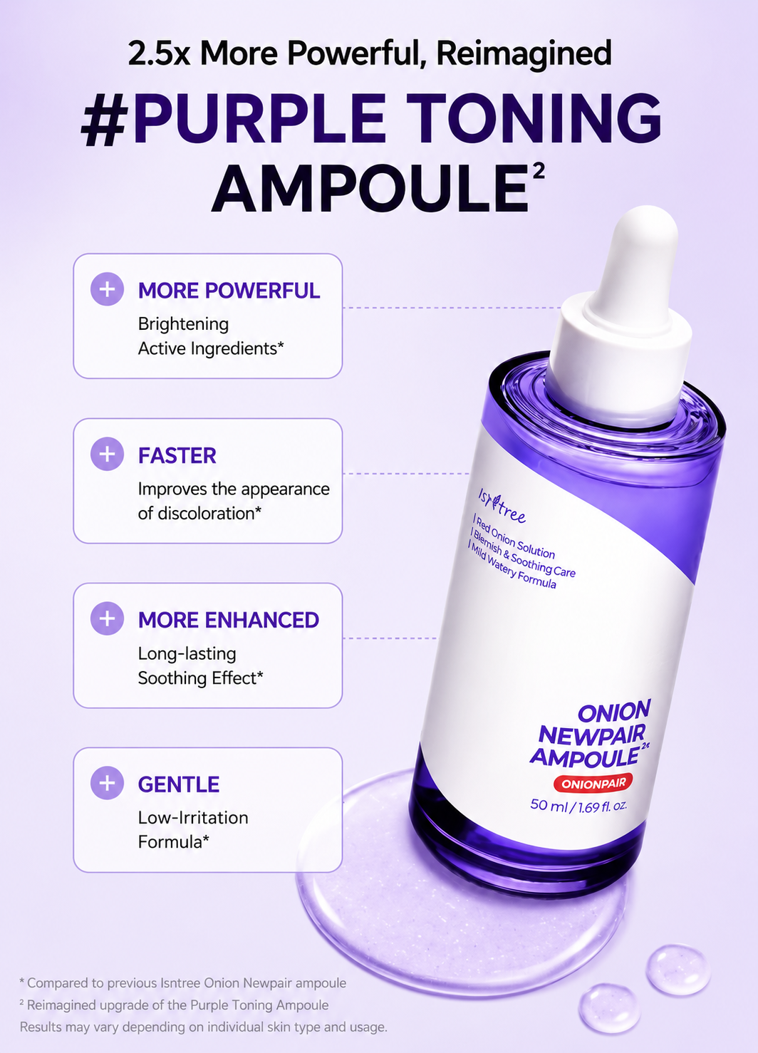 [Renewal] IsnTree Onion New Fair Ampoule Plus 50ml