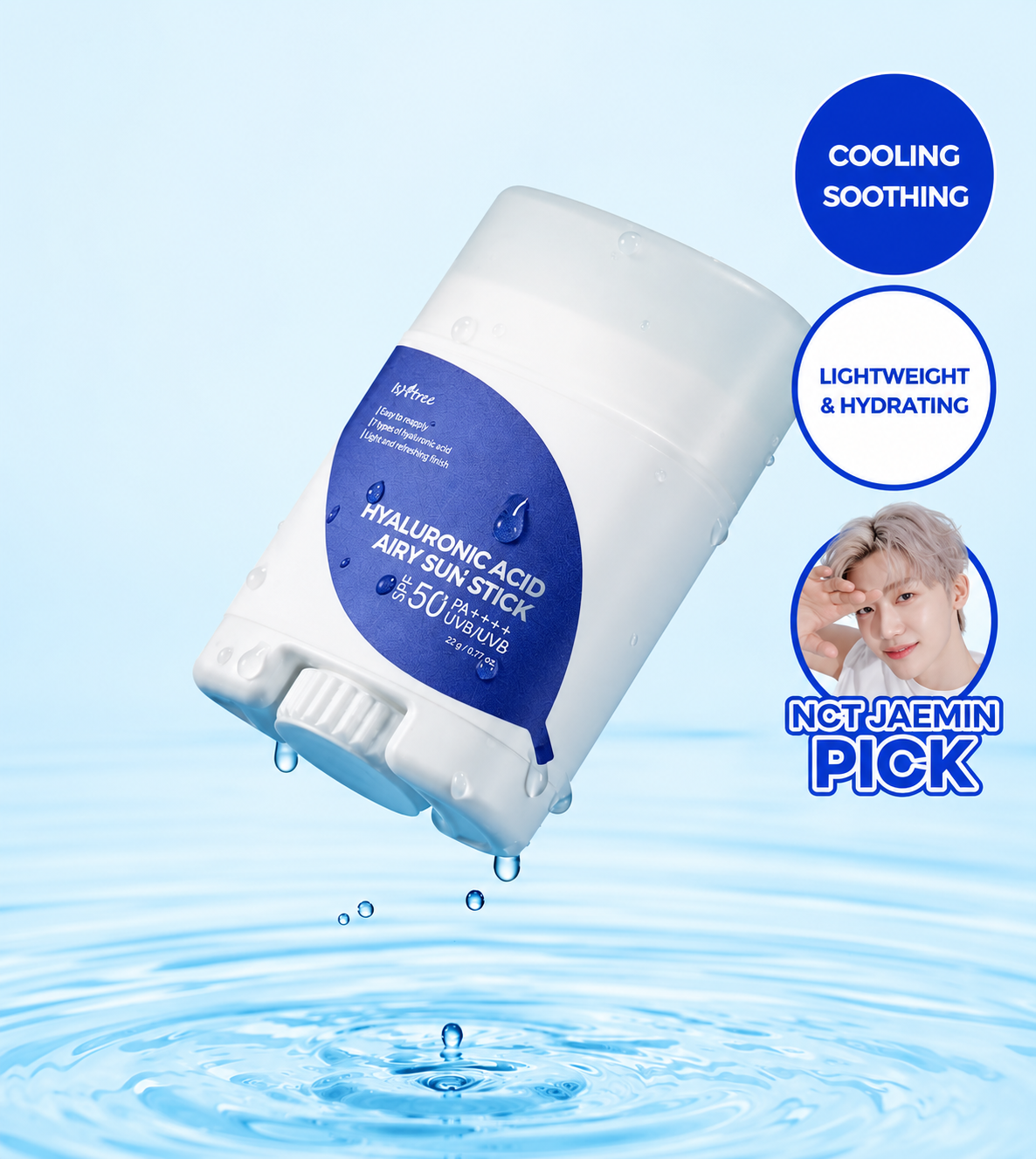 Isntree Hyaluronic Acid Airy Sun Stick 22g