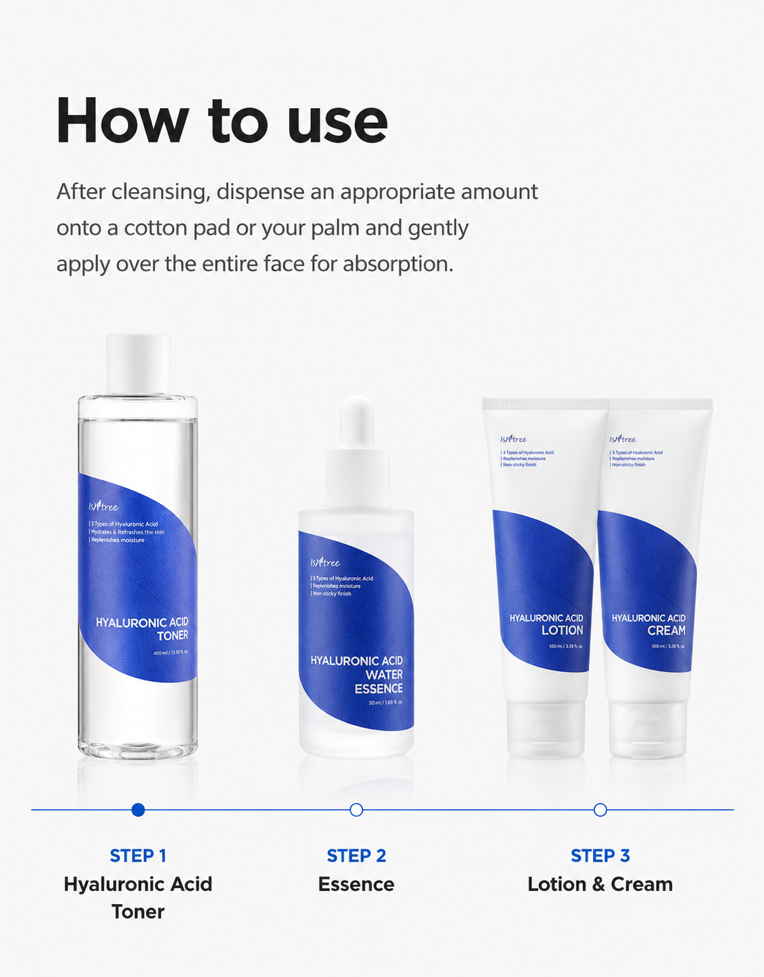 [Large Capacity] Isntree Hyaluronic Acid Toner 400ml