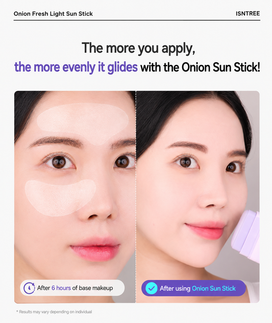 [1+1, Photoaging Sun Care] IsnTree Onion Fresh Light Sun Stick 22g