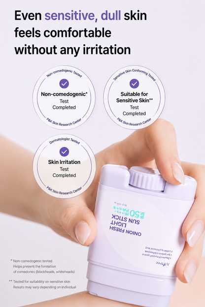 [1+1, Photoaging Sun Care] IsnTree Onion Fresh Light Sun Stick 22g