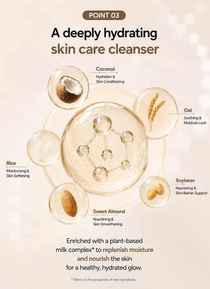 Isntree Yam Vegan Milk Cleanser 220ml