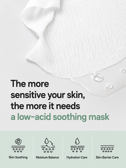 Isntree Mugwort Calming Gauze Mask 10 sheets