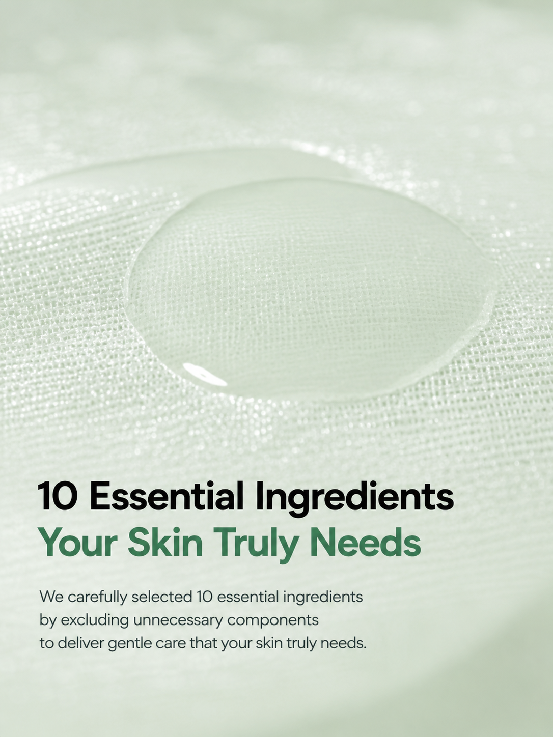 Isntree Mugwort Calming Gauze Mask 10 sheets