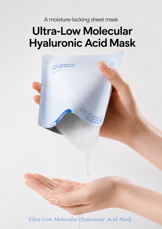 Isntree ultra-low molecule hyaluronic acid mask 10 sheets
