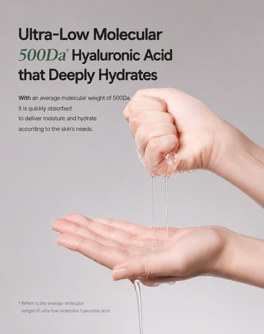 Isntree ultra-low molecule hyaluronic acid mask 10 sheets