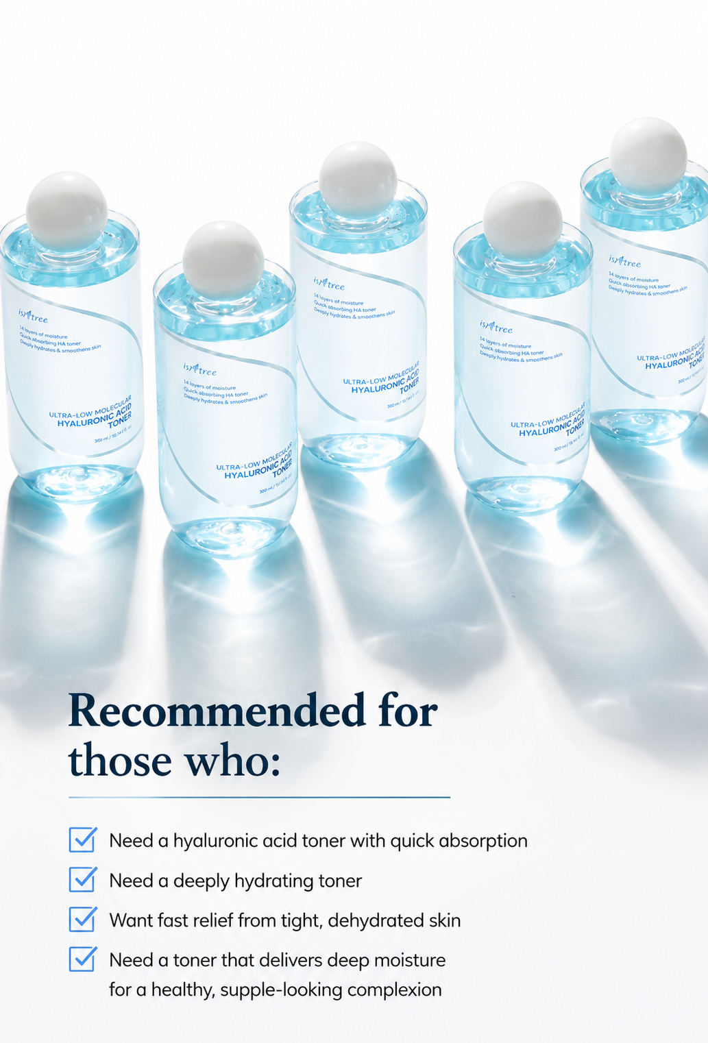 [NCT Jaemin PICK] Isntree ultra-low molecule hyaluronic acid toner 300ml