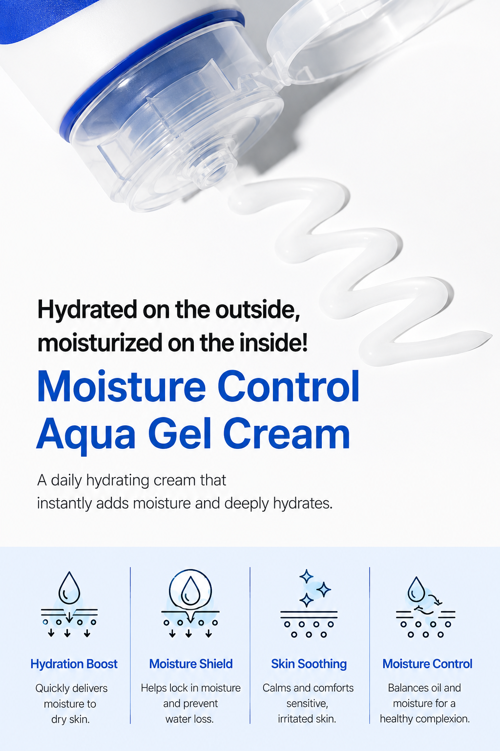 Isntree Hyaluronic Acid Aqua Gel Cream 100ml