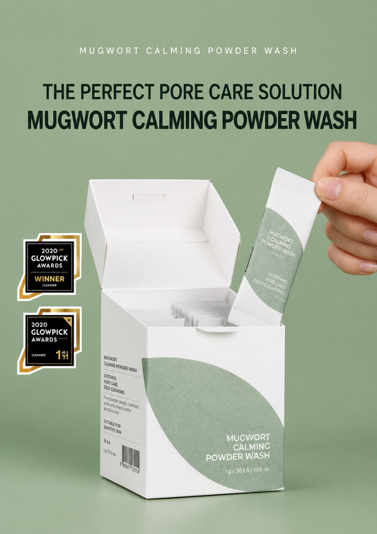 [NCT Jaemin PICK] IsnTree Mugwort Calming Powder Wash 1g*25ea