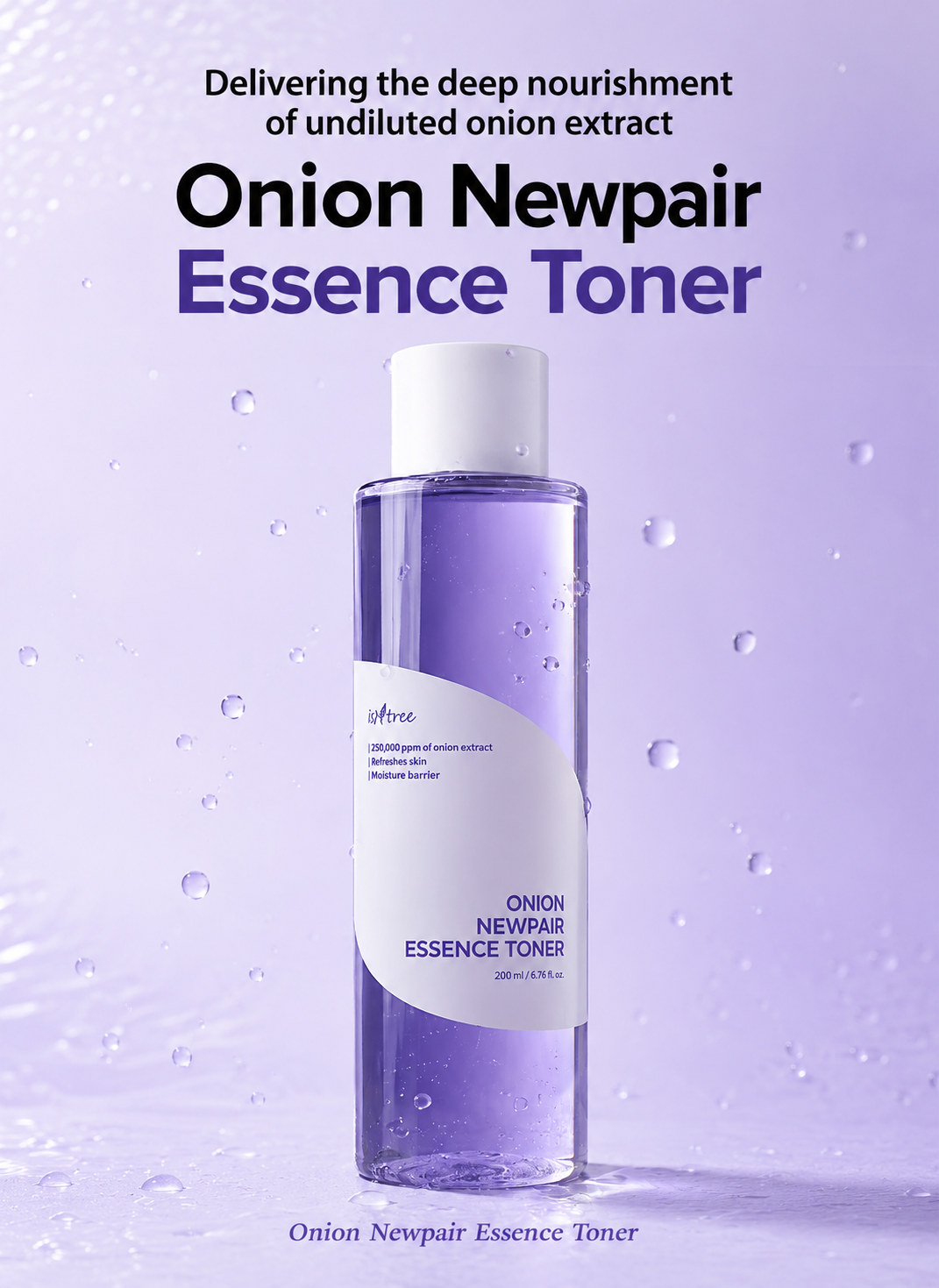 Isntree Onion New Fair Essence Toner 200ml