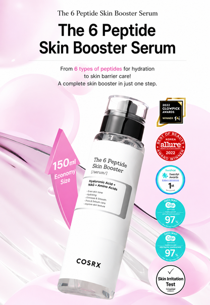 [Inner moisturizing] COSRX The 6 Peptide Skin Booster Serum 30ml