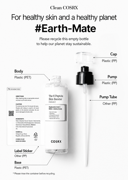 [Inner moisturizing] COSRX The 6 Peptide Skin Booster Serum 30ml