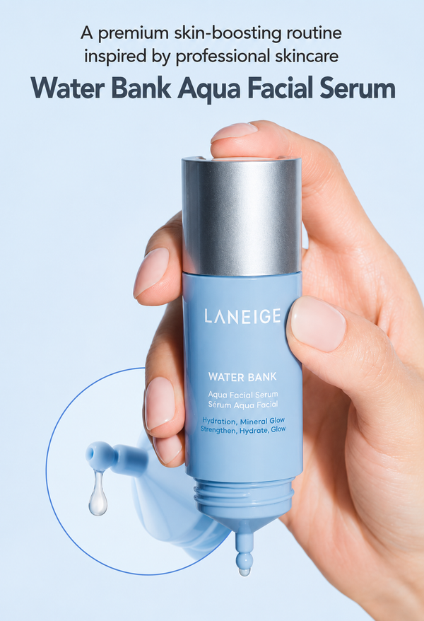 Laneige Water Bank Aqua Facial Serum 30ml Special (+13ml+Moisture Cream 25ml)