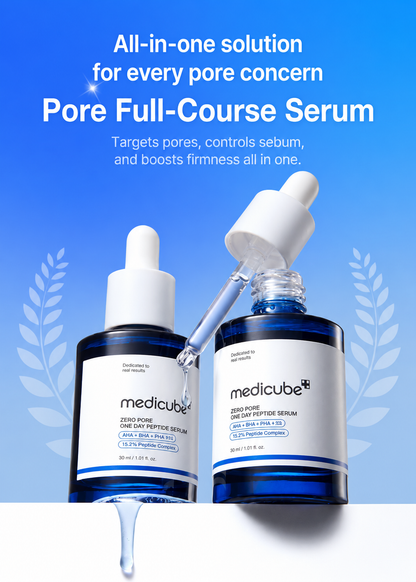 [Renewal/NEW] Medicube Zero Pore One Day Peptide Serum 30ml