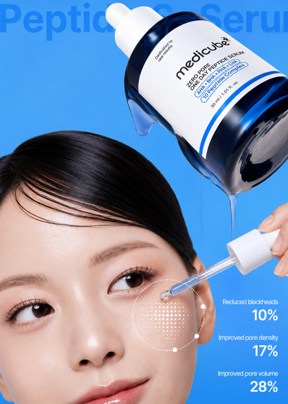 [Renewal/NEW] Medicube Zero Pore One Day Peptide Serum 30ml